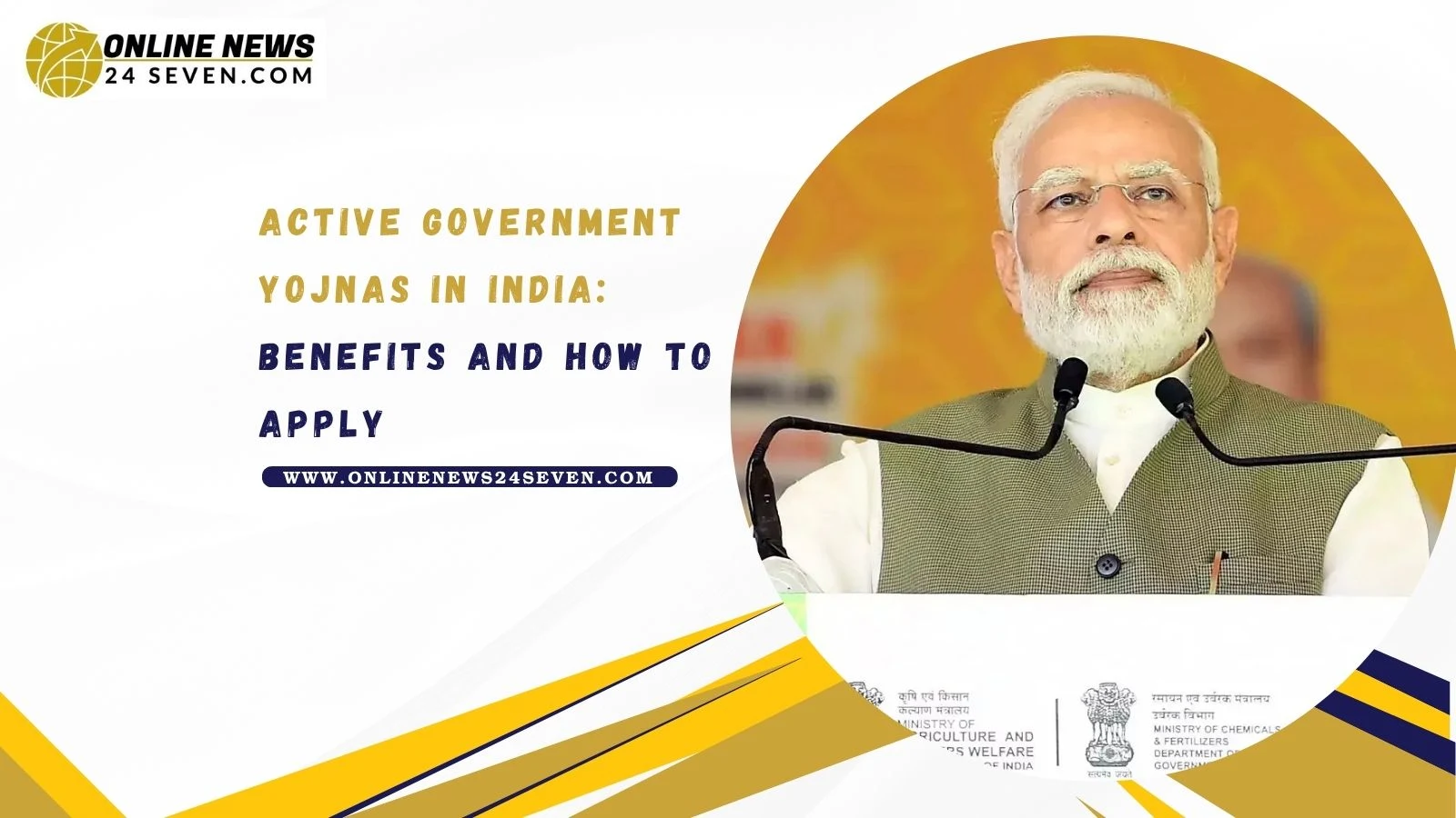 Active Government Yojnas in India